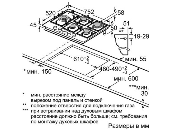 Варильна поверхня BOSCH PPS816M91E Матеріал поверхні загартоване скло