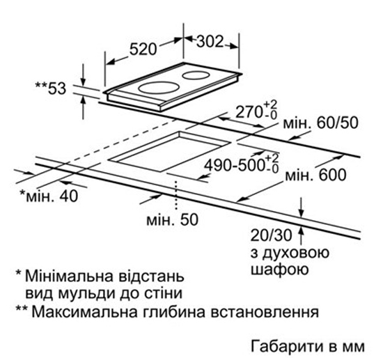 Варильна поверхня SIEMENS EH375MV17E Тип поверхні індукційна