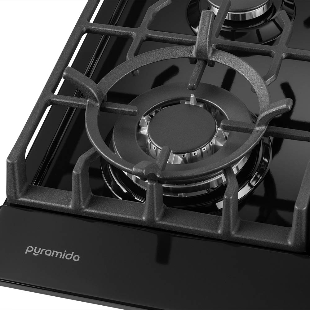 Варильна поверхня PYRAMIDA PFE 643 Black Luxe Колір чорний