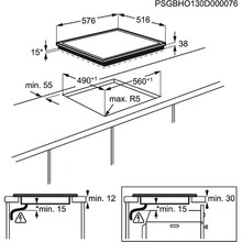 Варильна поверхня ELECTROLUX EHF96346XK