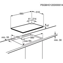 Варильна поверхня ELECTROLUX EGT97353YW