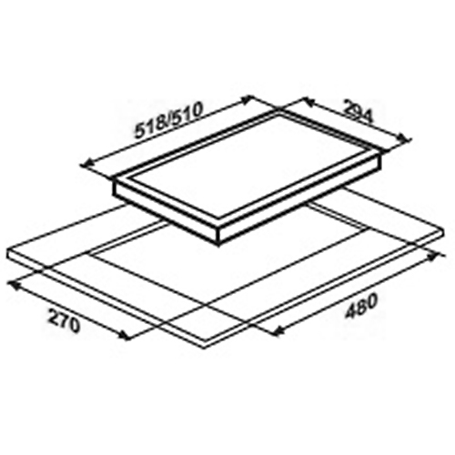 Варочная поверхность LIBERTY PG3021BG-CCAV (452) Тип поверхности газовая