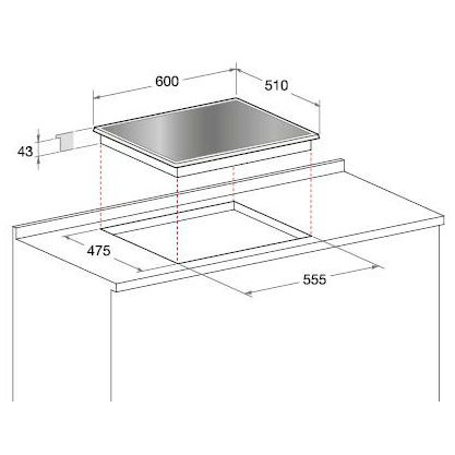 Варильна поверхня HOTPOINT ARISTON TQG 641 HA (DS) Тип поверхні газова