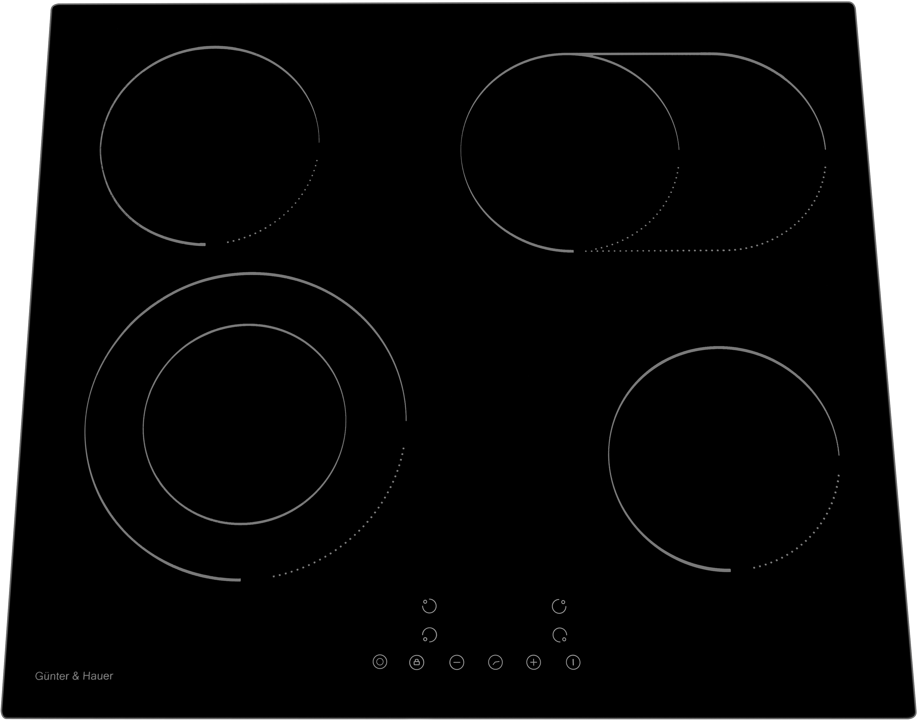 Варочная поверхность GUNTER & HAUER CER 642 Тип поверхности электрическая