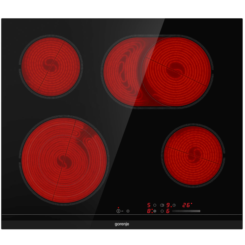 Варильна поверхня GORENJE ECS 646 BCSC (BR6AA-S0) Тип поверхні електрична