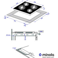 Варильна поверхня MINOLA MVH 6033 GBL