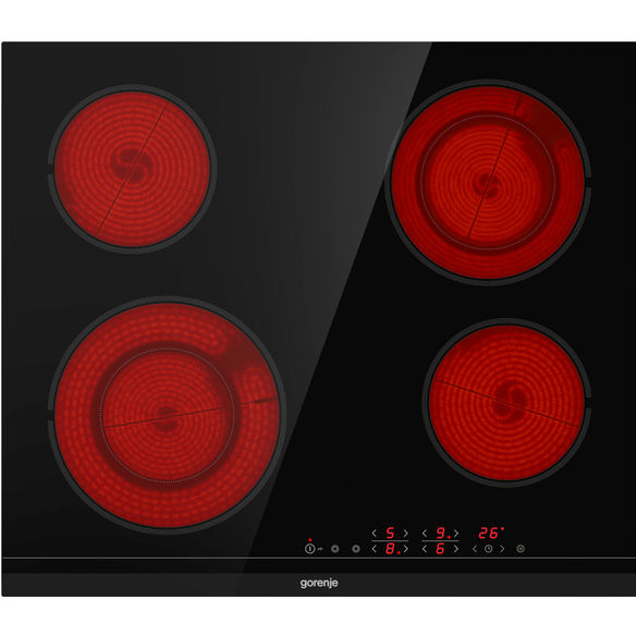 Варочная поверхность GORENJE ECT 644 BCSC (BR6AD-T0) Тип поверхности электрическая