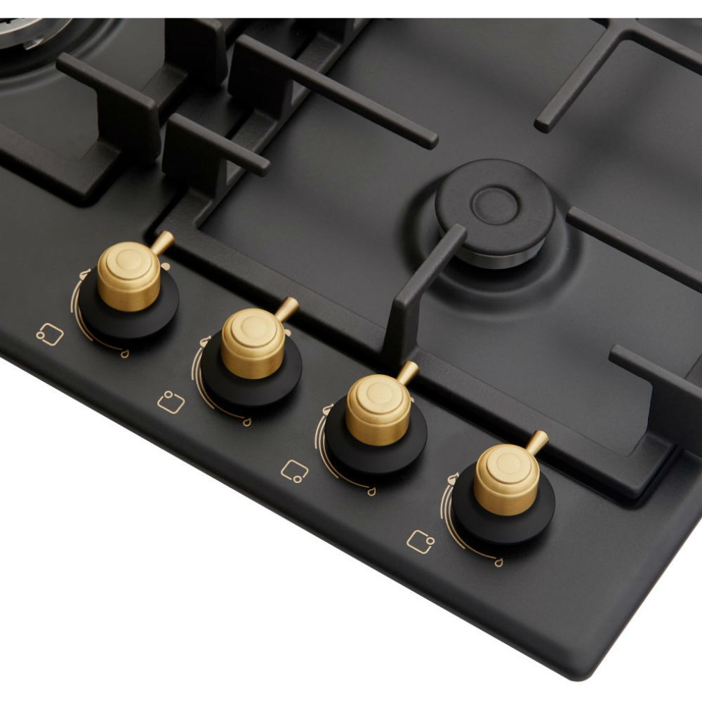 Зовнішній вигляд Варильна поверхня ELEYUS SONATA 60 BL+RB CTF