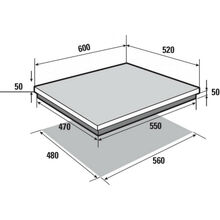 Варочная поверхность BRANDT BPG6414B