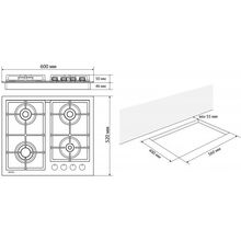 Варочная поверхность ELEYUS VITA 60 BG CF