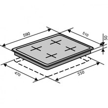 Варочная поверхность VENTOLUX HG E7 CEST (X)