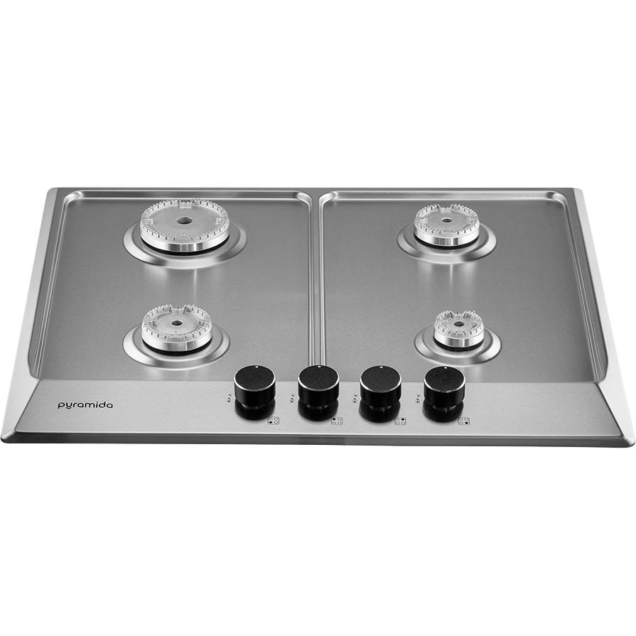 Варочная поверхность PYRAMIDA PFX 644 S INOX Газовые конфорки 4