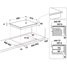 Варочная поверхность WHIRLPOOL WSQ2760BF