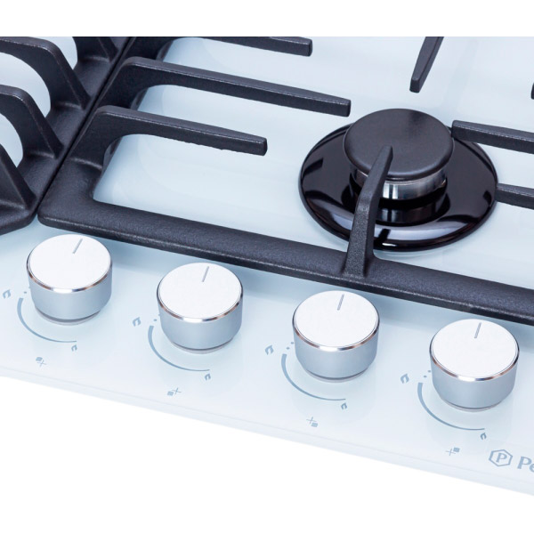 Варильна поверхня PERFELLI HGG 61694 WH Газові конфорки 4