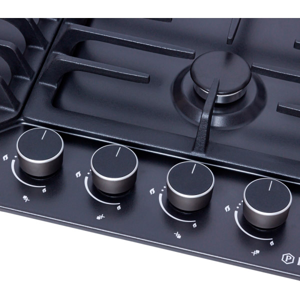 Варильна поверхня PERFELLI HGM 61694 BL Газові конфорки 4