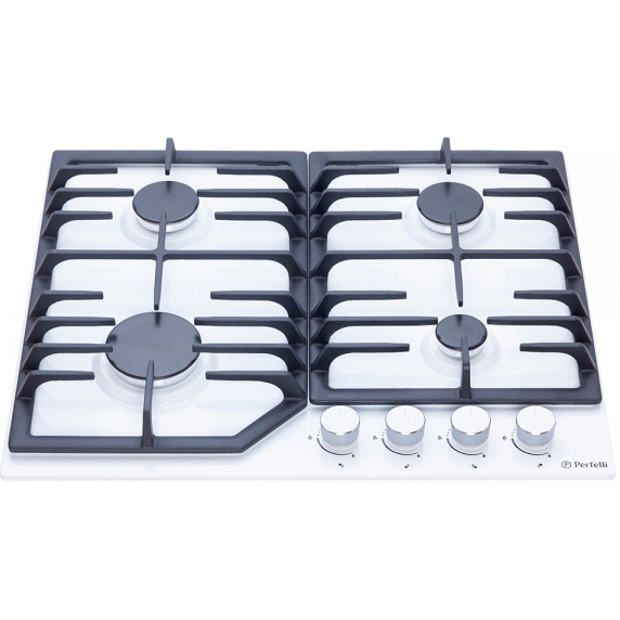Варильна поверхня PERFELLI HGM 61494 WH Тип поверхні газова