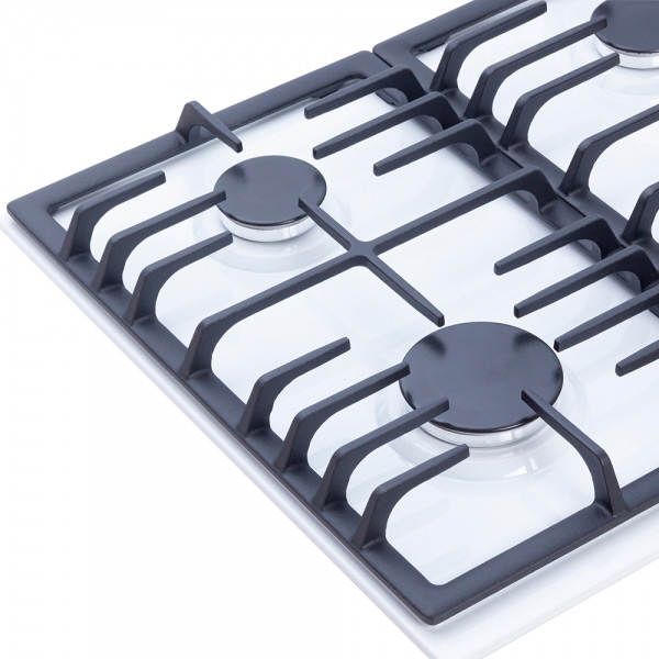 Варильна поверхня PERFELLI HGM 61494 WH Газові конфорки 4
