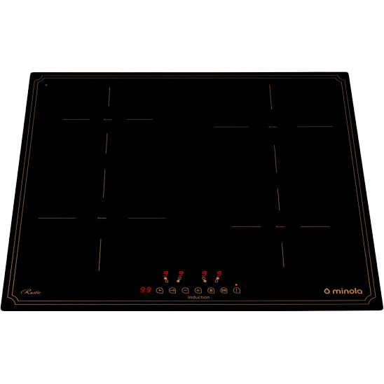 Варильна поверхня MINOLA MI 60420 GBL RUSTIC Індукційні конфорки 4