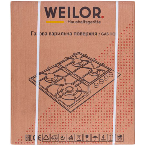 У Фокстрот Варильна поверхня WEILOR GM W 604 BL