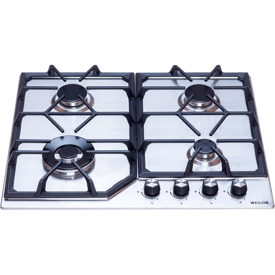 Варильна поверхня WEILOR GM W 604 SS Тип поверхні газова