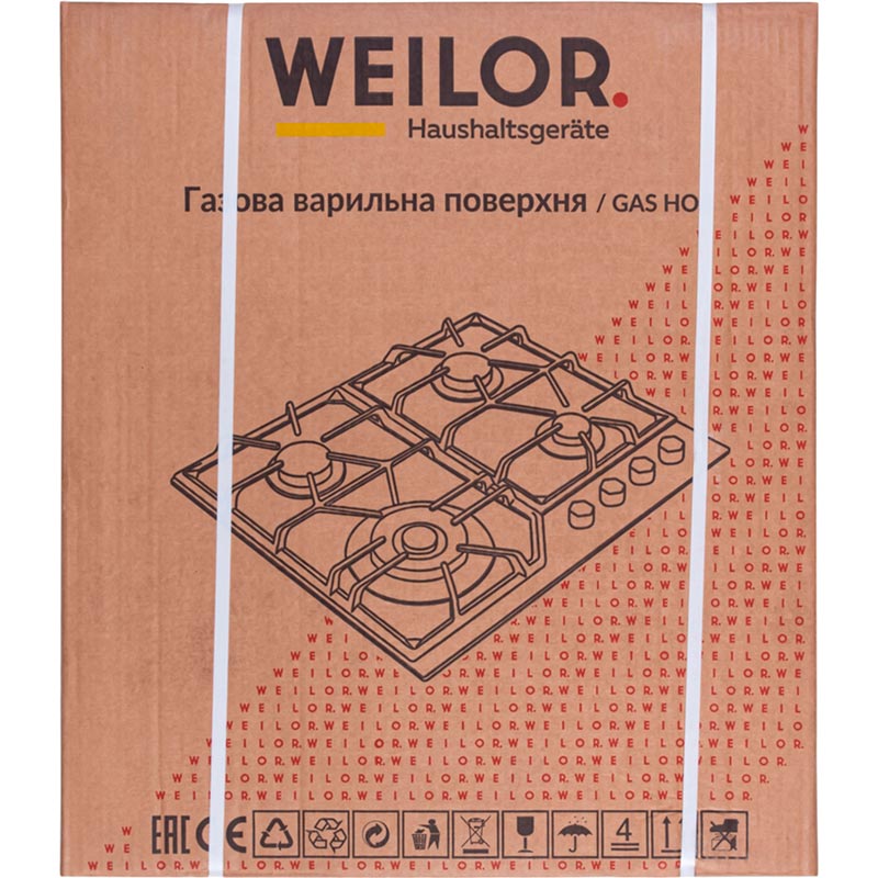 В інтернет магазині Варильна поверхня WEILOR GM W 604 WH