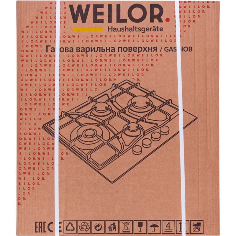 В інтернет магазині Варильна поверхня WEILOR GG W 614 BL