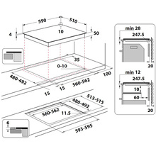 Варильна поверхня WHIRLPOOL WFS0160NE