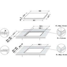 Варочная поверхность HOTPOINT HB8460BNEW