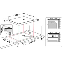 Варочная поверхность WHIRLPOOL GMT6422AN