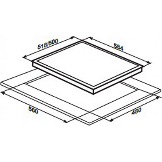 Варочная поверхность LIBERTY PG6141RG-CCB (408) Газовые конфорки 4