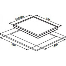 Варочная поверхность LIBERTY PG6141RG-CCB (408)