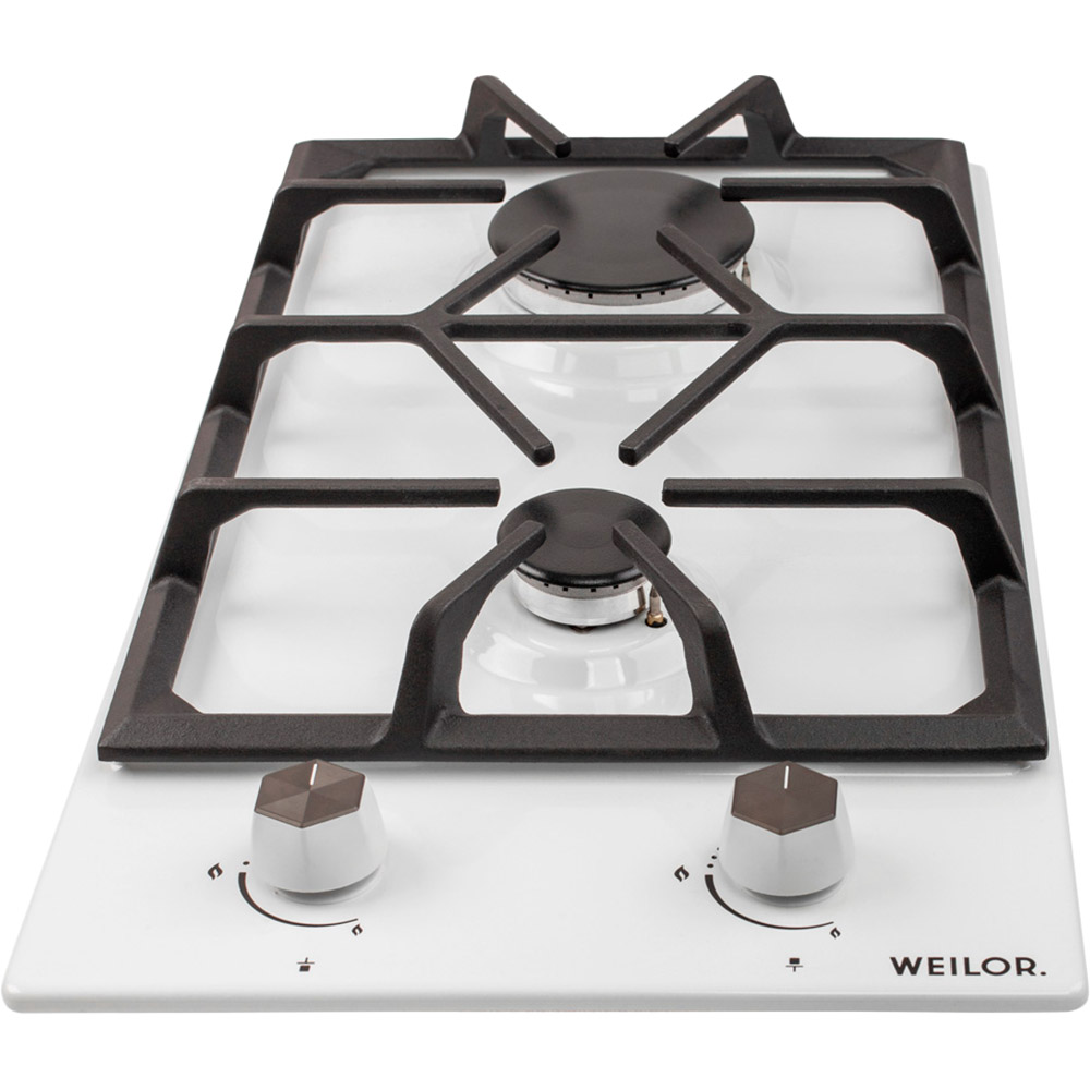Варильна поверхня WEILOR GM 304 WH Тип поверхні газова