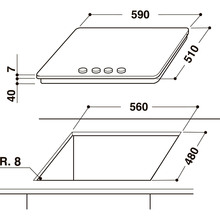 Варочная поверхность WHIRLPOOL GMWL 628/IXL EE