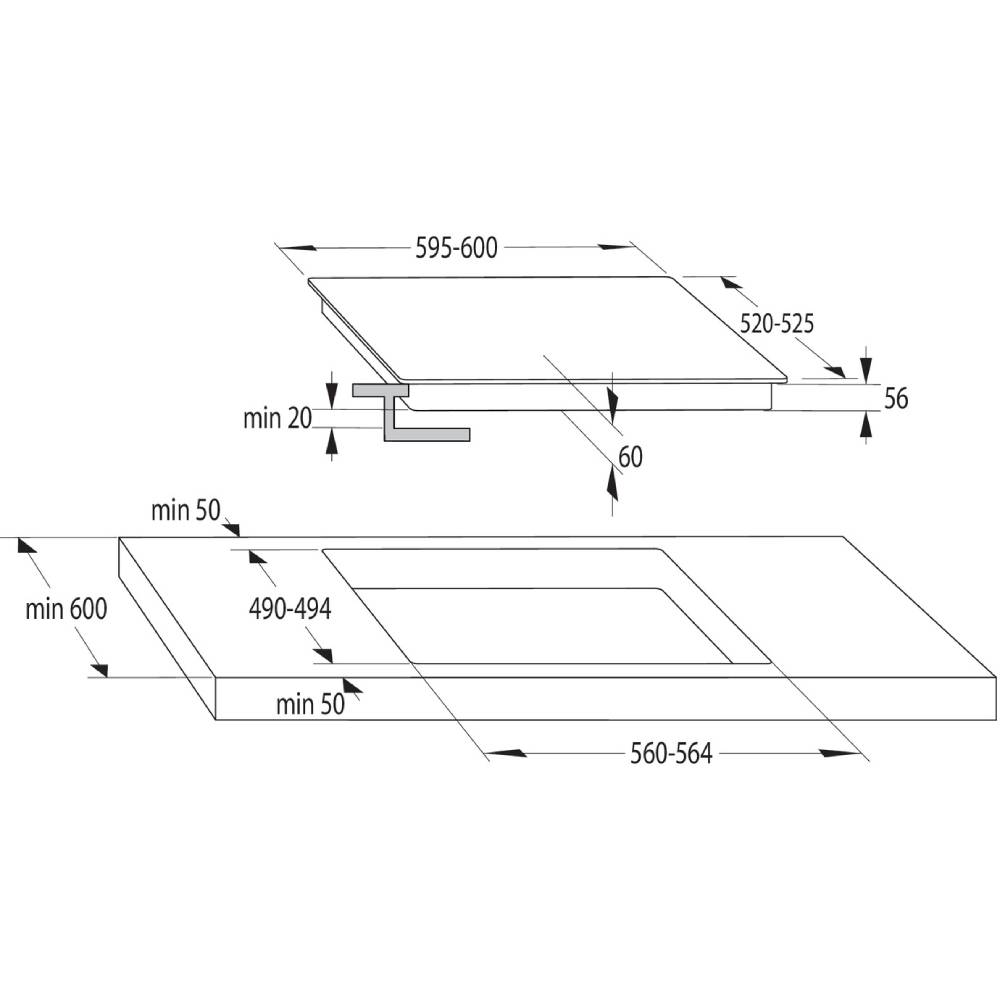 Покупка Варочная поверхность GORENJE IT 64 ASC (MC-IF7017B1-A)