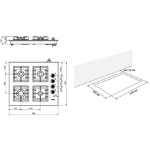 Варочная поверхность ELEYUS IRMA 60 WH CF