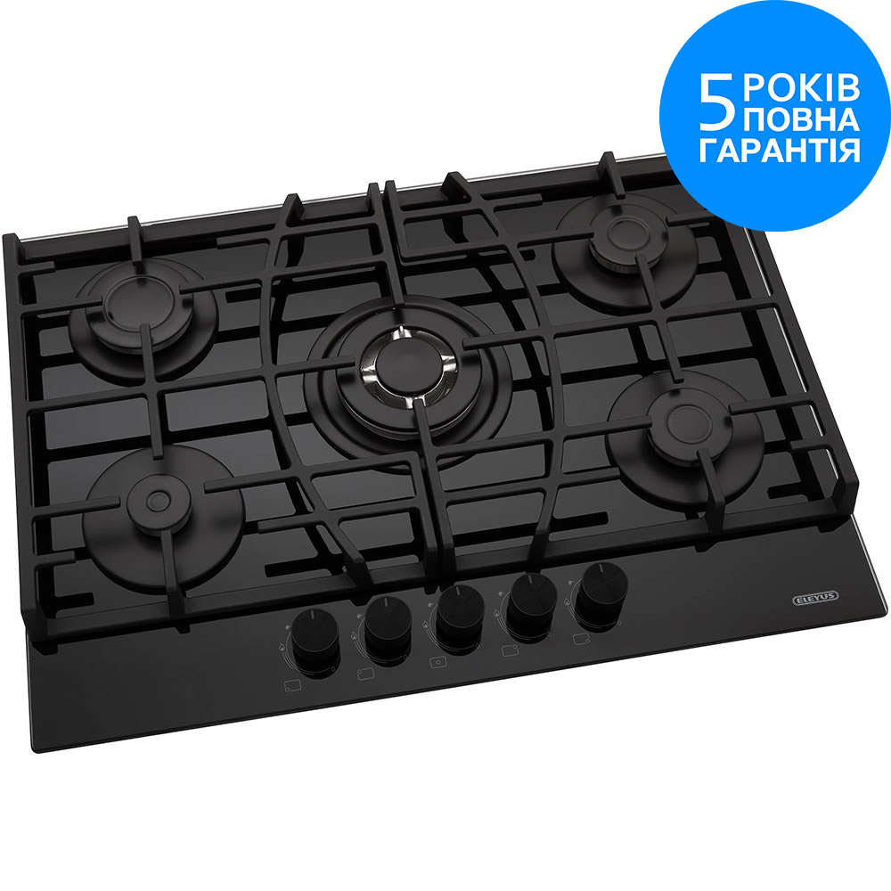 Варочная поверхность ELEYUS KVINTA 70 BL CTF Центральная  3600 Вт