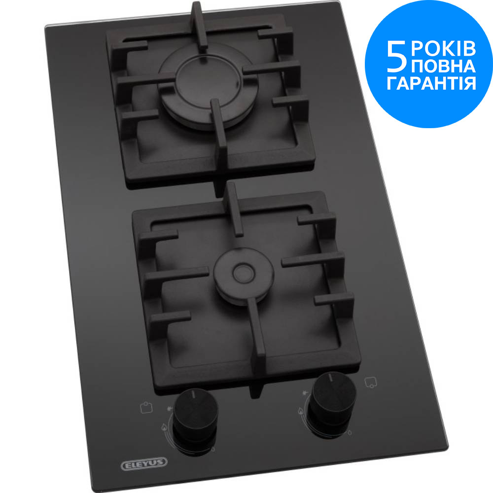 Варочная поверхность ELEYUS KORSA 30 BL CF Центральная задняя 3000 Вт, 100 мм