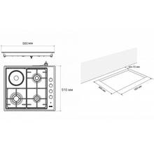 Варочная поверхность ELEYUS UNO 60 BL H1 EF