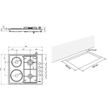 Варильна поверхня ELEYUS DUO 60 IS H2 EF