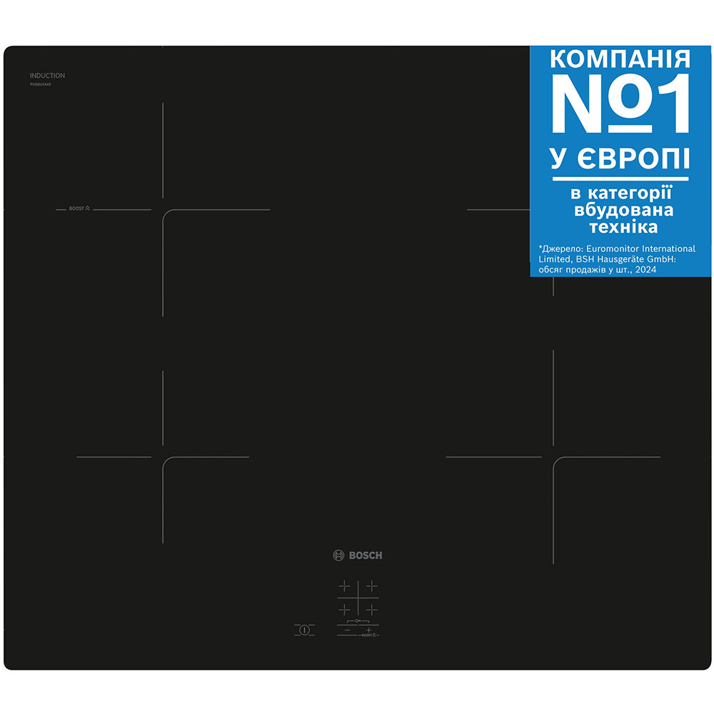 Варочная поверхность BOSCH PUG61KAA5E Варочная поверхность BOSCH PUG61KAA5E