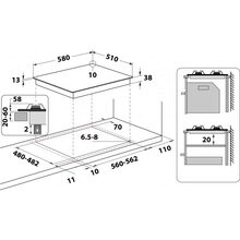 Варочная поверхность WHIRLPOOL TGML 661 NB