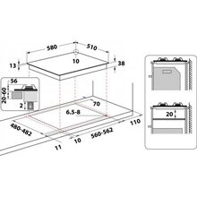 Варочная поверхность WHIRLPOOL TGML 661 IX