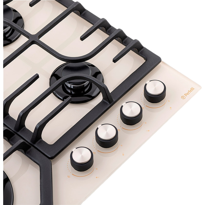 Варильна поверхня PERFELLI HGG 61664 IV Газові конфорки 4