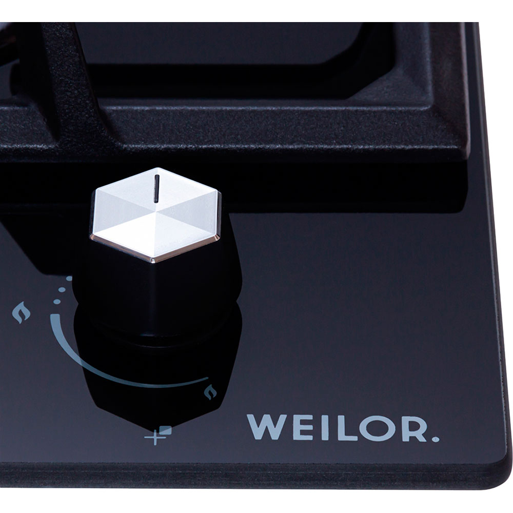 Варильна поверхня WEILOR GG W 604 BL Колір чорний