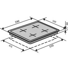 Варочная поверхность VENTOLUX HG640-DA3 CS (X)