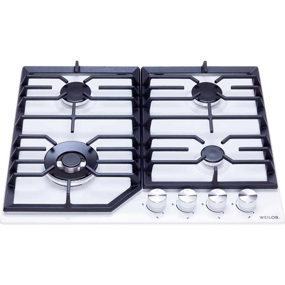 Варильна поверхня WEILOR GM W 624 WH Тип поверхні газова
