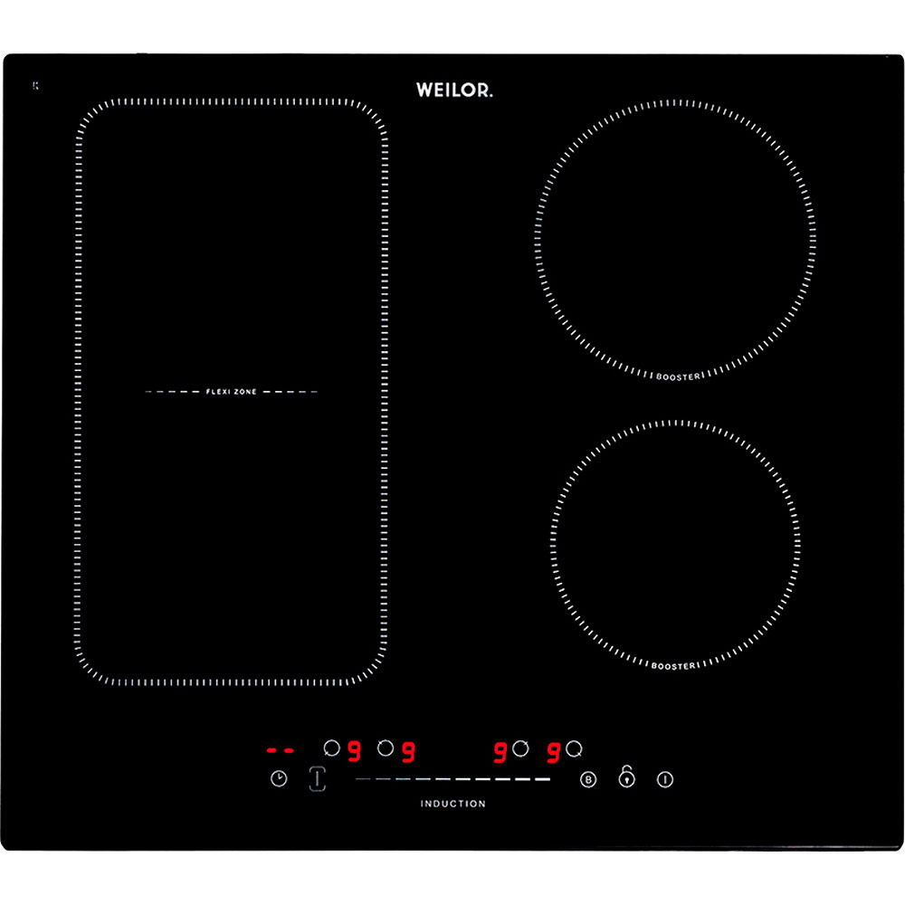 Варильна поверхня WEILOR WIS 670 Black Тип поверхні індукційна