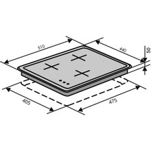 Варочная поверхность VENTOLUX HG430-B3 S (AN)