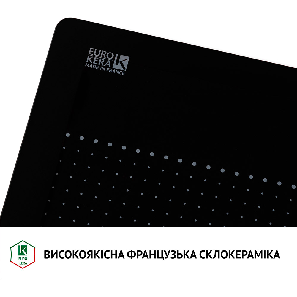 Зовнішній вигляд Варильна поверхня PERFELLI HI 674 BL