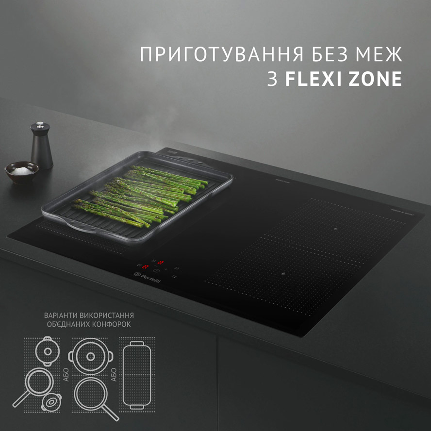 Замовити Варильна поверхня PERFELLI HI 674 BL